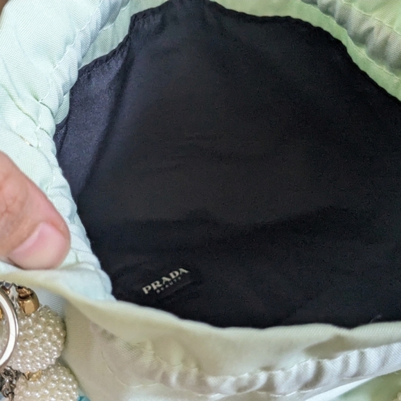 Prada drawstrings pouch/bag - Picture 8 of 11